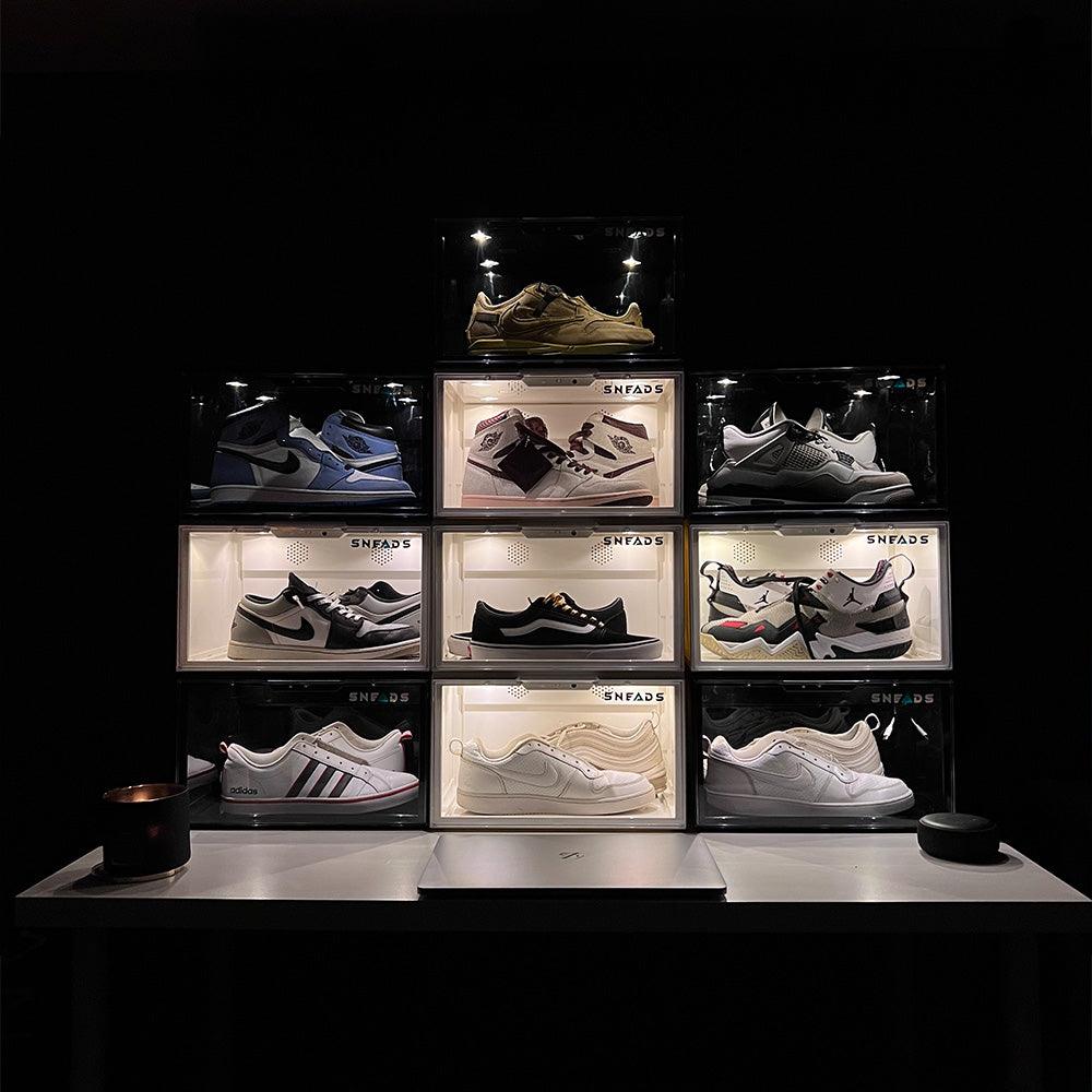Sneaker Vault - LED Sneaker Crate - Sneads